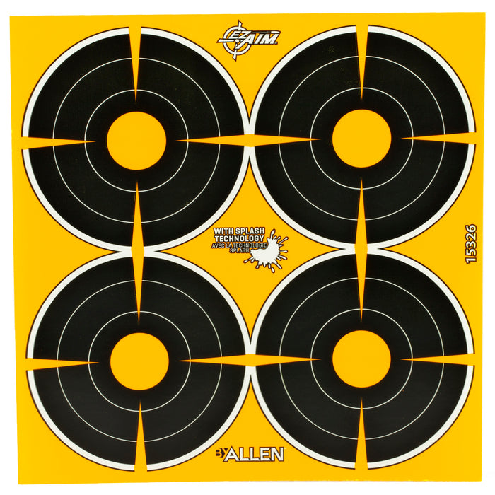 Allen Ez Aim 3" Bullseye 12 Sheets