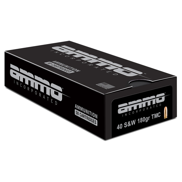 Ammo Inc 40 S&w 180gr Tmc 50-1000