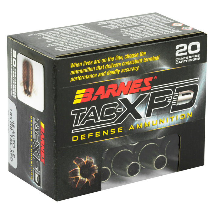 Barnes Tac-xpd 45acp 185gr Hp 20-200