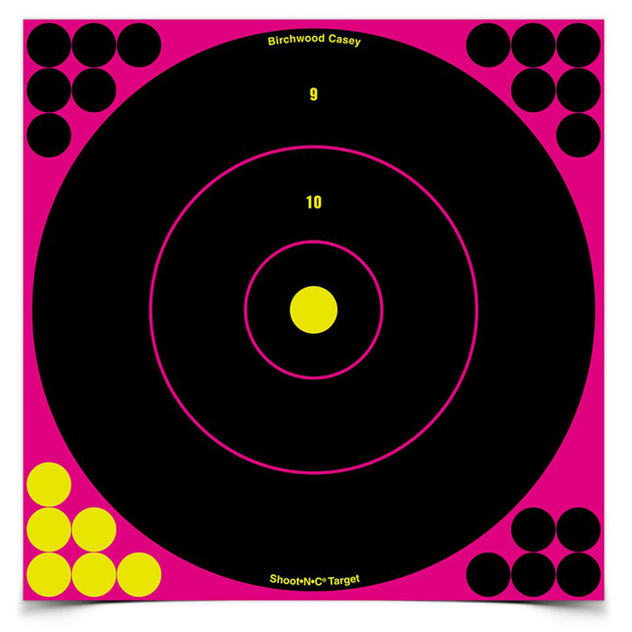 B-c Sht-n-c Rnd Bullseye Tgt 5-12" P
