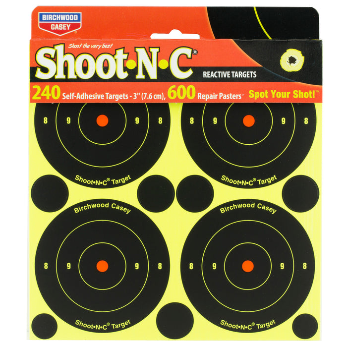 B-c Sht-n-c Rnd Bullseye Tgt 240-3