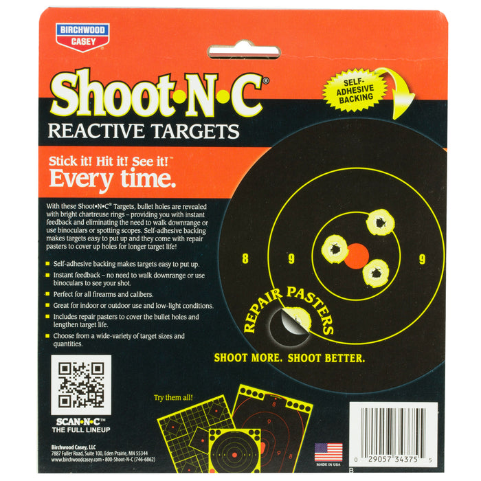 B-c Sht-n-c Rnd Bullseye Tgt 240-3