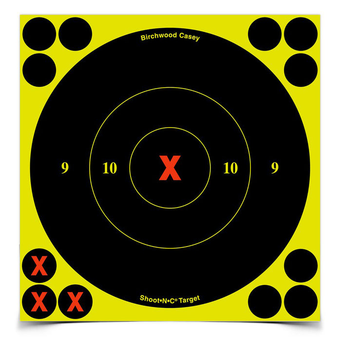 B-c Sht-n-c Rnd X-bullseye Tgt 60-6