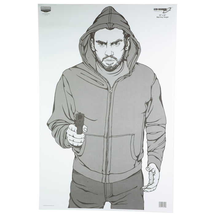 B-c Eze-scorer Bad Guy Tgt 100-23x35