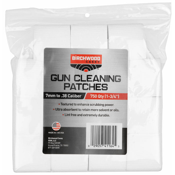 B-c Patches 1-3-4" 7mm-.38cal 750pk