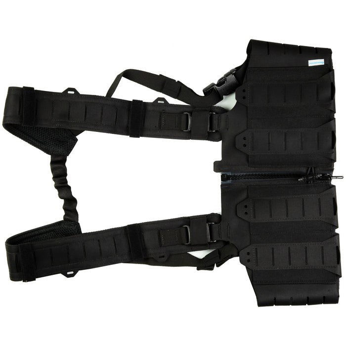 Bl Force Stk 10spd Chest Rig M4 Blk