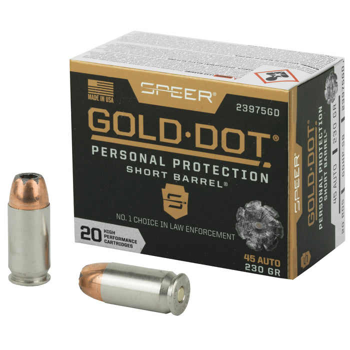 Spr Gold Dot 45acp 230g Hp Sb 20-200