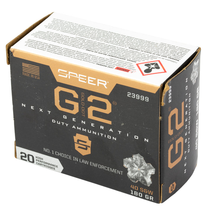 Spr Gold Dot G2 40s&w 180gr 20-200