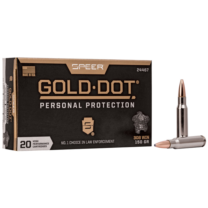 Spr Gold Dot 308win 150gr Hp 20-200