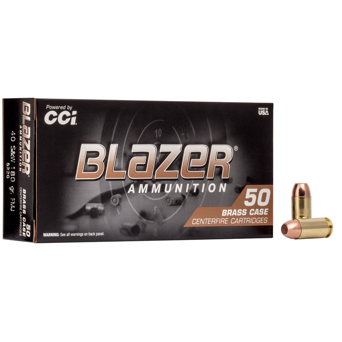 Blazer Brass 40sw 180gr Fmj 50-1000