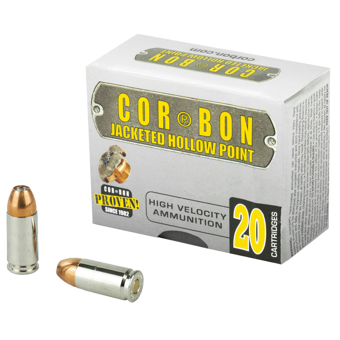 Corbon 9mm+p 115gr Jhp 20-500