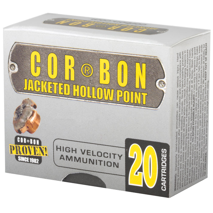 Corbon 9mm+p 125gr Jhp 20-500