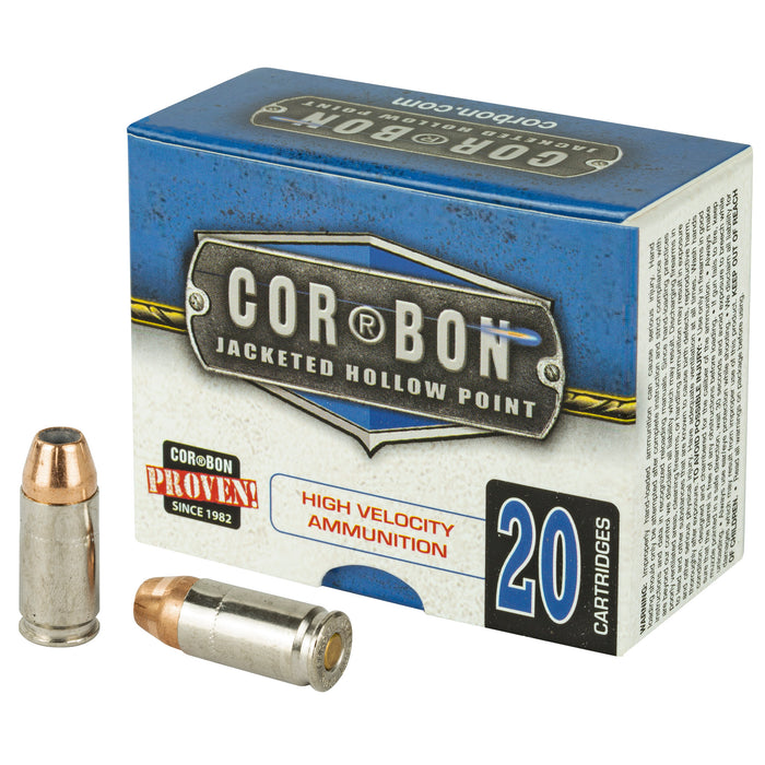 Corbon 9mm+p 90gr Jhp 20-500