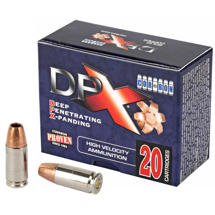 Corbon Dpx 9mm+p 115gr Brns X 20-500