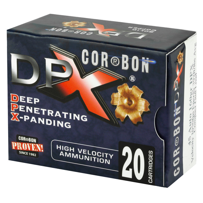 Corbon Dpx 45acp 160gr Br X 20-500