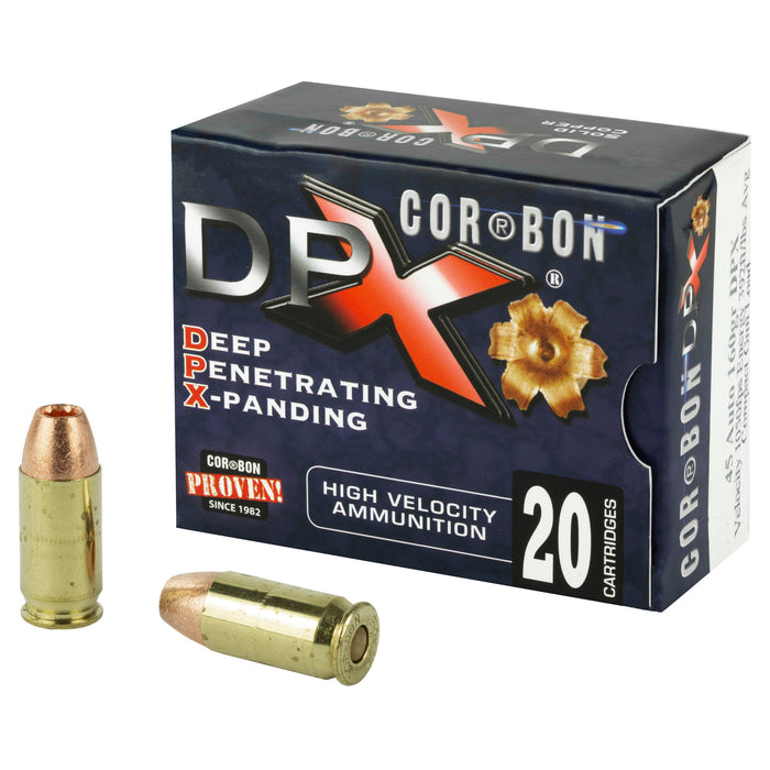 Corbon Dpx 45acp 160gr Br X 20-500