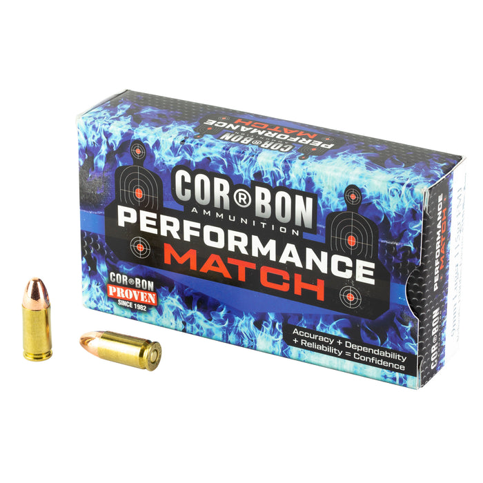 Corbon 9mm 115gr Fmj 50-1250