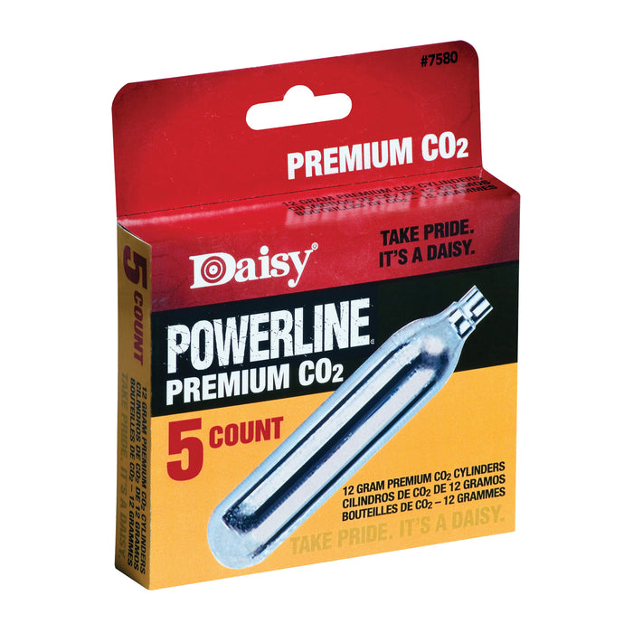 Daisy #7580 Co2 Cylinders 5-bx