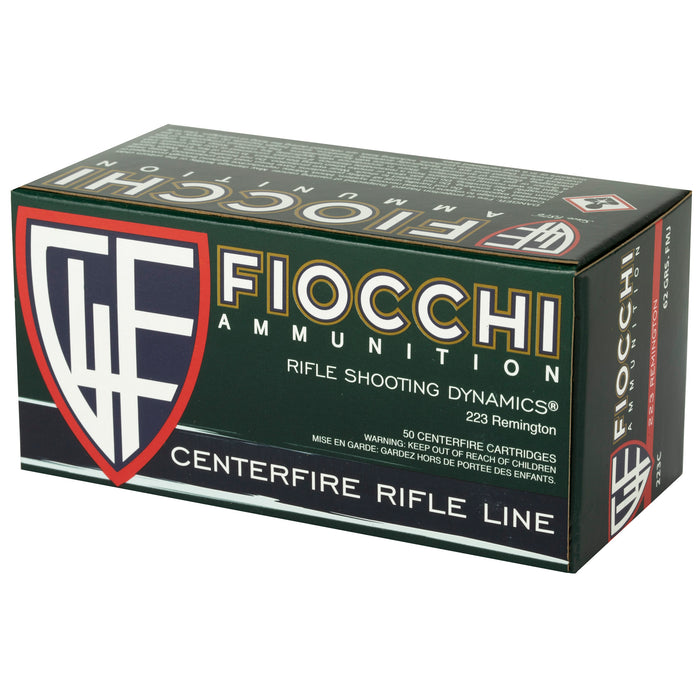 Fiocchi 223rem 62gr Fmjbt 50-1000