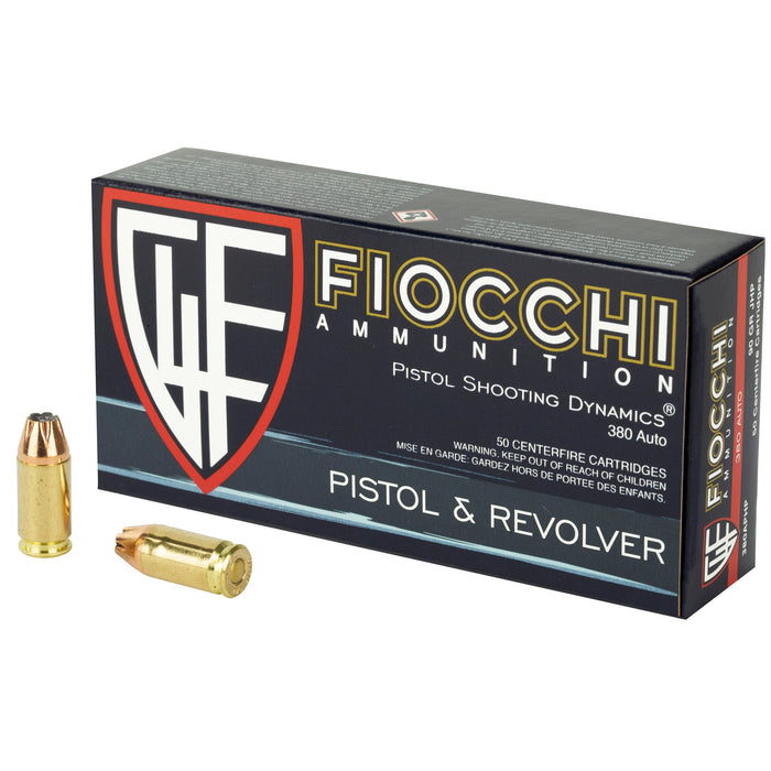 Fiocchi 380acp 90gr Jhp 50-1000