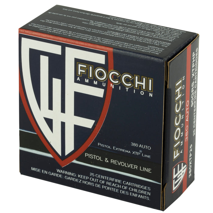 Fiocchi 380acp 90gr Xtp 25-500