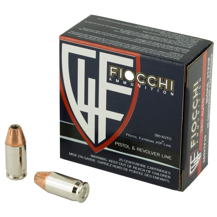 Fiocchi 380acp 90gr Xtp 25-500