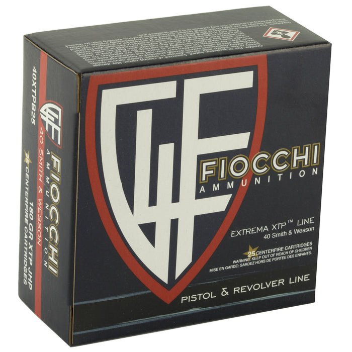 Fiocchi 40sw 180gr Xtp 25-500