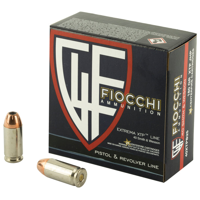 Fiocchi 40sw 180gr Xtp 25-500