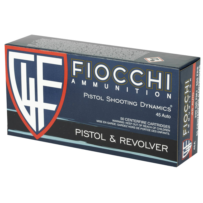 Fiocchi 45acp 230gr Fmj 50-500