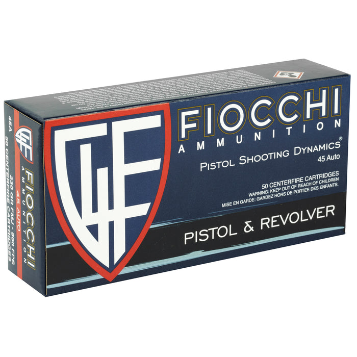 Fiocchi 45acp 230gr Fmj 50-500