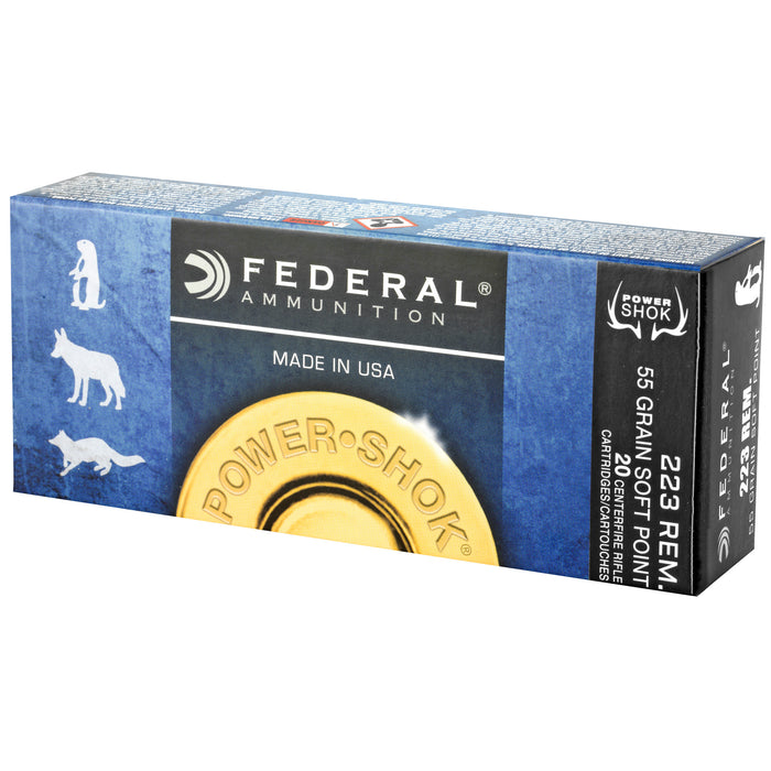 Fed Pwrshk 223rem 55gr Sp 20-200