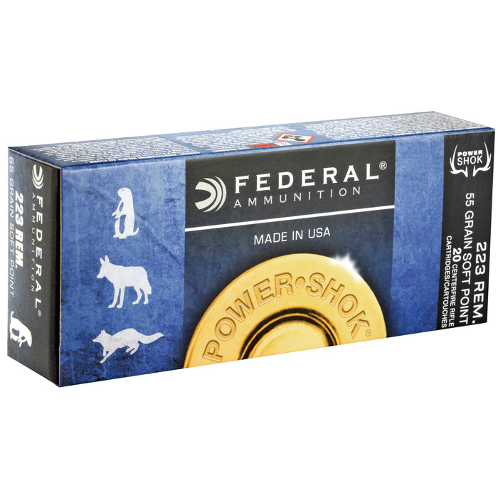 Fed Pwrshk 223rem 55gr Sp 20-200