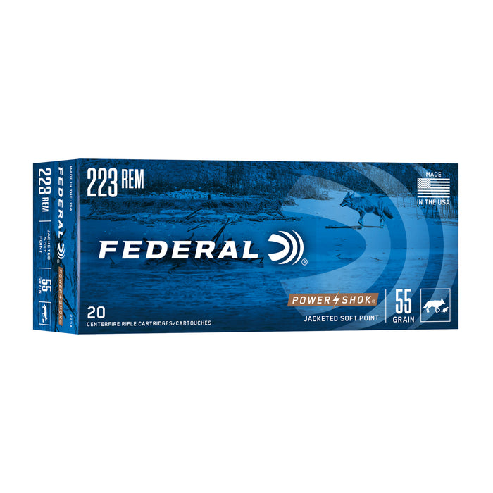 Fed Pwrshk 223rem 55gr Sp 20-200