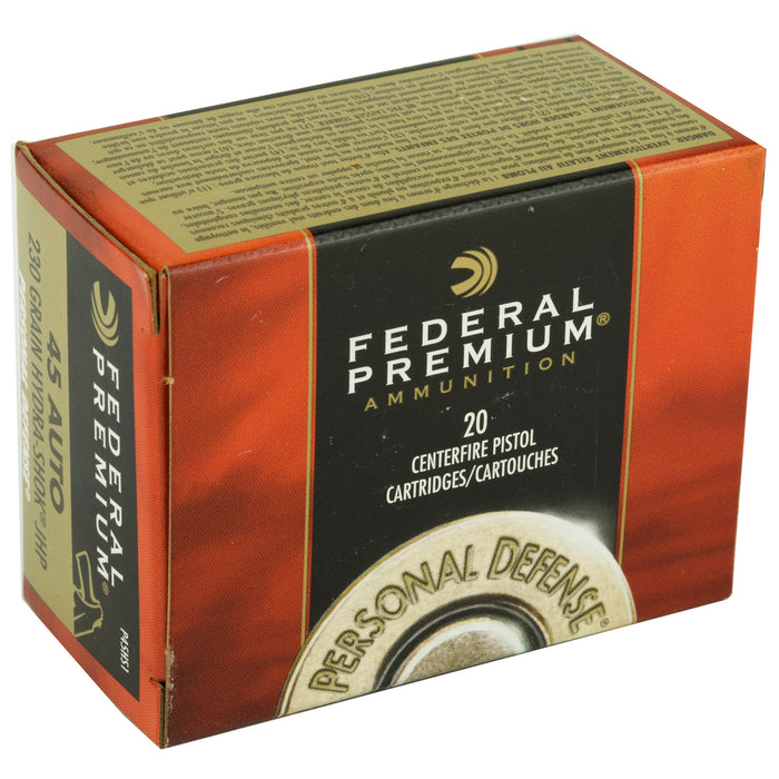Fed Hydra-shok 45acp 230gr Hp 20-500