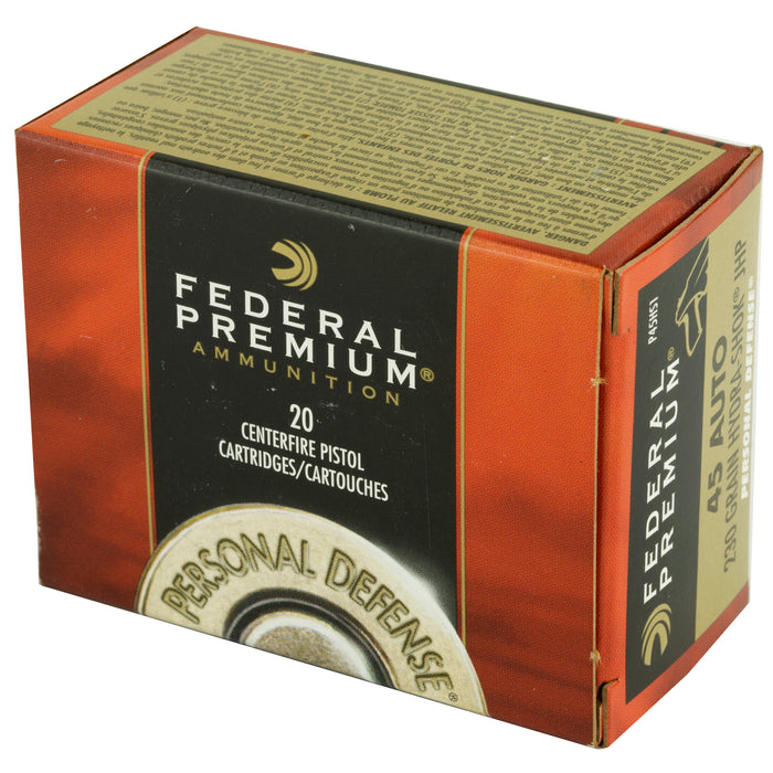 Fed Hydra-shok 45acp 230gr Hp 20-500