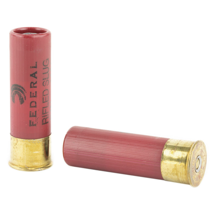 Fed Pwrshk 12ga 3" Mg Rfl Slug 5-250