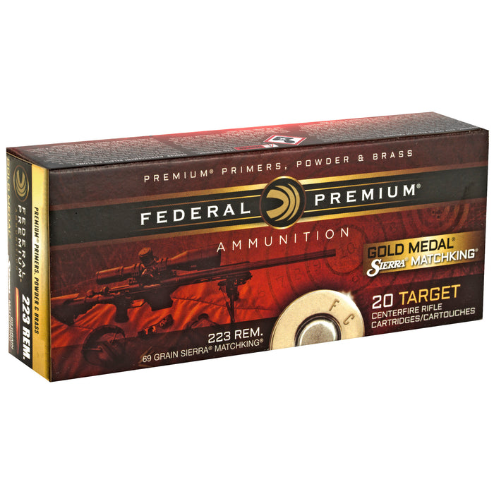 Fed Gold Mdl 223rem 69gr Bthp 20-200