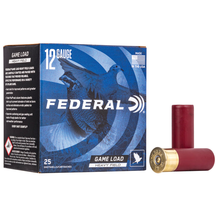 Fed Game Load 12ga 2.75" #7.5 25-250