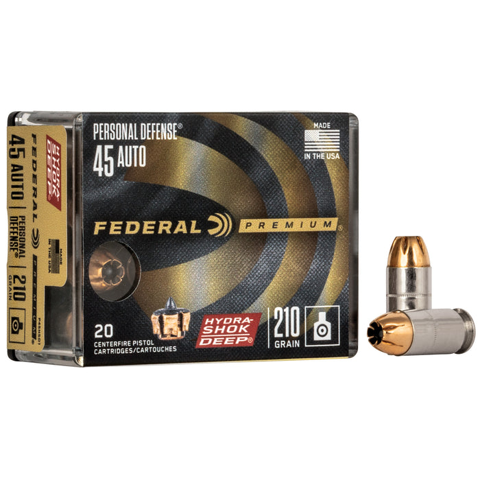 Fed Prm Hs Dp 45acp 210gr 20-200