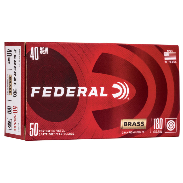Fed Champ 40s&w 180gr Fmj Brss 50-1