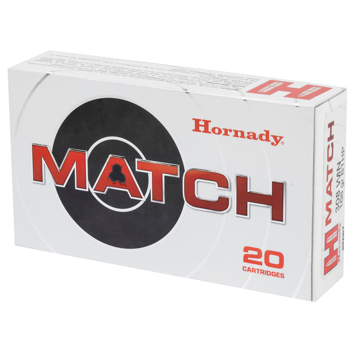 Hrndy 308win 168gr Bthp Mtch 20-200