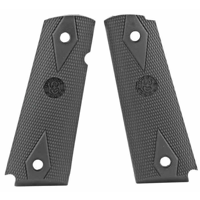 Hogue Grip 1911 Govt Chckr No Fg Blk