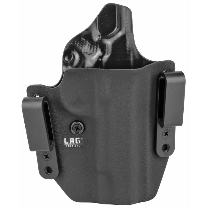 Lag Dfndr 1911 4" W-o Rail Blk Rh
