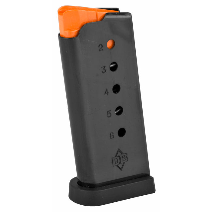 Mag Dbf Db9 Gen4 9mm 6rd W-flat Bttm