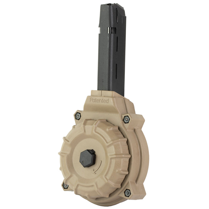Promag Glock 17-19 9mm Drum 50rd Fde