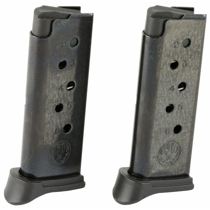 Mag Ruger Lcp 380acp 6rd Bl W-ex 2pk