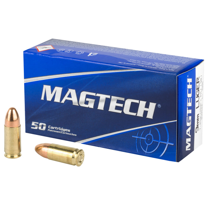 Magtech 9mm 115gr Fmj 50-1000