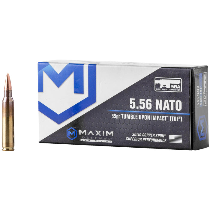 Maxim 556nato 55gr Tui Sba 20-500