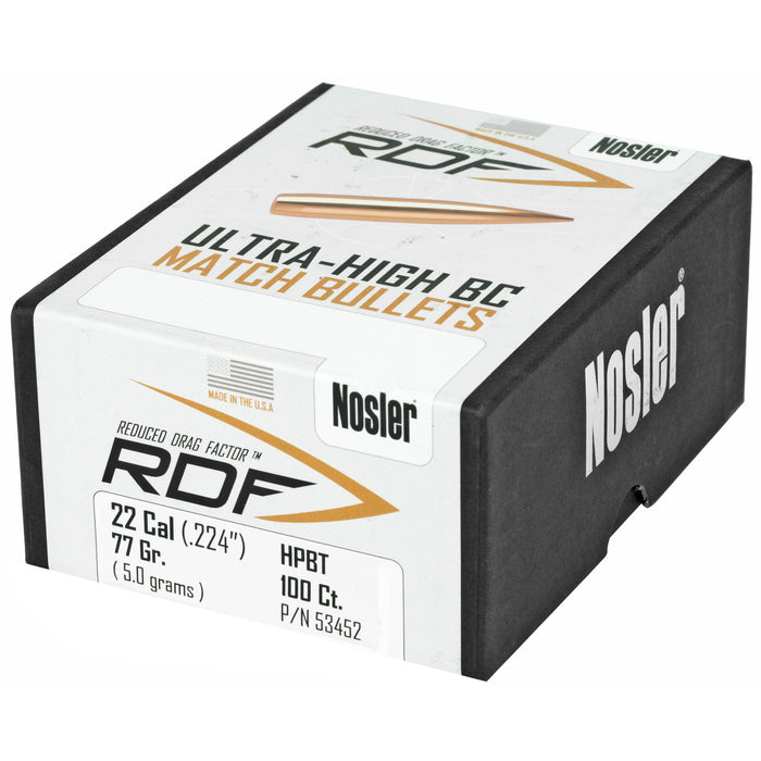 Nosler Rdf 22 77 Hpbt 100ct