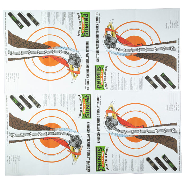 Primos Paper Turkey Target 12ct